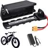 HJGHY Batterie per ebike da 36V e pacchi Batteria al Litio da 48V