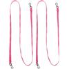 NUOBESTY 2 Pezzi Cinturino per Guanti in Nailon, Leggero e Anti-smarrimento, Corda Porta Guanti Portatile per Attività Invernali e Sport sulla Neve