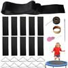 Générique Fibbia Triangolo Trampolino - Kit Riparazione 185g | Cinghie Nylon