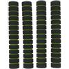 USHOBE Manopole in Spugna Antiscivolo per Pagaia Kayak, 2 Paia | Nero, per Asta Remi e Uso in Kayak, Assorbenti e Ammortizzanti, Set da 4 Pezzi