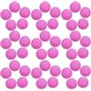 BESTYASH Palline da Ping Pong Presa Ottimale Costruzione Senza Cuciture in PP 100 Pezzi Senza Logo Finitura Opaca Identificazione Facile per Giochi Educativi di Gruppo