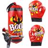 Generico Kids Boxing Training Set,Punching Bag for Kids Allenamento con sacco di