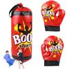 Generico Kids Boxing Training Set,Punching Bag for Kids Allenamento con sacco di