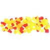 FRCOLOR 150 Pezzi Esca Artificiale Mais Finto in Silicone Morbido Galleggiante, Richiamo Naturale per Pesca a Trote e Carpe in Acqua Dolce