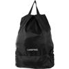 Abaodam Borsa Sportiva Zaino con Scomparto Scarpe, Separazione Asciutto/bagnato, Poliestere, Nero, Doppia Tracolla, per Piscina e Spiaggia