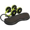 Generic Ruota Addominale Rullo Fitness Roller Addominali Attrezzo Pancia Allenamento Core con Impugnatura Antiscivolo E Costruzione Silenziosa con Tappetino