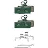 AYBDSJNWSF Pastiglie freno a disco idrauliche in ceramica, G01S G03C 1/2/4/6/8/10 paia(Ceramic 2Pairs)