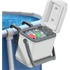 Generic Refrigeratore per piscina isolato rigido di grande capacità | Raffreddatori a bordo piscina con maniglia accessori spa per spiaggia campeggio all'aperto picnic viaggio cortile