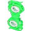 Generico Supporto per luce per bici, Supporto per torcia per bici manubrio con