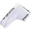 ZMdooreasy Mazzuola magnetica per putter, vestibilità sicura, colore bianco