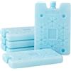 Generic Blocco gelato per gelateria - Set di 5 pezzi Pane di ghiaccio per borsa isotermica, Ice Packs Freezer Blocks, blocco di ghiaccio a lunga durata per scatole da pranzo, picnic, campeggio