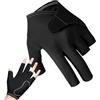 Generic Guanti da biliardo da uomo, morbidi, per mancini, stecca da biliardo