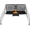 Snnowdate Macchina automatica per palline da ping pong, per 100 palline | Robot da ping pong automatico professionale, per allenamento, esercizio