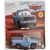 Mattel Cars 3 Barney Cones Light Blue Pickup Truck Giocattoli 2025 1:55 Scala Diecast