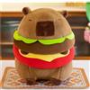 EnixwH Capibara Peluche Hamburger Adorabile Capybara Pupazzi Bambola Rilassante