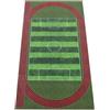 Artibetter Campo da Calcio in Miniatura 1: 300 in PVC Verde | Diorami e Collezioni, Scena Realistica per Adulti, Adatto a Sand Table e Scrivanie da Ufficio