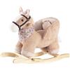 ROCK MY BABY Cavallo a dondolo in peluche, certificazione TIC, CPC