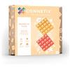CONNETIX Piastrelle Magnetiche Pastello Pacchetto Piastra di Base, 2 Pezzi