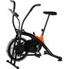 HMS Fitness MP6540 cyclette con sistema di resistenza all'aria
