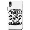 Cymbals Gift / Drummer Gifts for Men and Custodia per iPhone XR Piatti Batterista Piatti per batteria