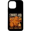 Capybara Camping Camper Lover Custodia per iPhone 13 Pro Max S'mores And Silence Perfect Night Capibara