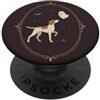 Cute Ghost Halloween Simpatico cane da caccia fantasma Halloween Pointer Lover PopSockets PopGrip Adesivo