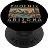 Phoenix Arizona USA Outdoor Vintage Fenice PopSockets PopGrip Adesivo