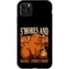 Capybara Camping Camper Lover Custodia per iPhone 11 Pro Max S'mores And Silence Perfect Night Capibara
