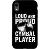 Cymbals Gift / Drummer Gifts for Men and Custodia per iPhone XR Piatti Batterista Piatti per batteria