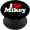 LOVE OF MIKEY HEART NAME TEES AMO IL CUORE MIKEY MIKE MICHAEL PopSockets PopGrip Adesivo