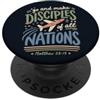 Grace And Glory Studio Christian Mission Viaggio Aereo Fede Viaggio Messaggio PopSockets PopGrip Adesivo