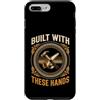 Carpenter Woodworking Hand Tools Custodia per iPhone 7 Plus/8 Plus Costruito con questi strumenti per la lavorazione del legno a mano