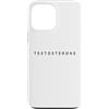 Testosterone Therapist / Elegant Font De Custodia per iPhone 13 Pro Max Testosterone Terapia Principianti/Testosterone Principianti Idea