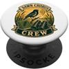 Jimbeels DAWN CHORUS CREW Ascolto degli uccelli all'alba PopSockets PopGrip Adesivo
