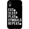 Cymbals Gift / Drummer Gifts for Men and Custodia per iPhone XR Piatti Batterista Piatti per batteria