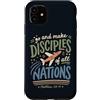 Grace And Glory Studio Custodia per iPhone 11 Christian Mission Viaggio Aereo Fede Viaggio Messaggio
