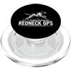 Rural Lover Vintage Humor Sarcasm Comedy Divertente cane da caccia Gps che dice sarcastico umoristico PopSockets PopGrip per MagSafe