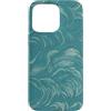 PM-Artistic Custodia per iPhone 15 Pro Max Sea Ocean Waves Pattern senza bordi Design 4