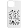 Vintage Songbird Funny Birds Gifts and A Custodia per iPhone 14 Songbirds Y2K - Grafica vintage stile tatuaggio anni '90