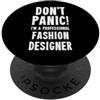Fashion & Clothing Design T-Shirts & Gif Stilista di moda PopSockets PopGrip Adesivo