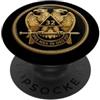 Rite of the Scottish Massone dell'aquila doppia testa del muratore di 32° grado PopSockets PopGrip Adesivo
