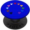 Klamottn Cuori in stile europeo - Cerchio dell'orgoglio del progresso PopSockets PopGrip Adesivo