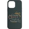 Teacher & Classroom Co. Custodia per iPhone 13 Pro Max Letteralmente solo un libro Apple per insegnante di lettura