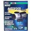JBL Pronovo Autofood Alimentatore Automatico per Acquario, Alimentazione con Granuli di Mangime per Pesci fino a 4 volte al giorno, Include Supporto e Anello Adattatore per Estendere il Volume fino a