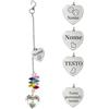 Umitive Acchiappasole Personalizzato per Animali, Ricordo del Ponte dell'Arcobaleno | Ricordo commemorativo in cristallo per animali scomparsi, regalo di condoglianze e conforto per cani