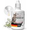 ReaVET Gocce di verme per gatti, adatta anche per gatti esigenti, con verme vera (Artemisia Absinthium), dal produttore tedesco di mangimi, 50 ml