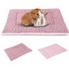 BVAGSS Cuscino per Cane Reversibile, Ultra Morbido Materassino Lavabile, Ortopedico Letto per cani Cuscino Cane Memory Foam Suave y Cálido XH079 (54x33x4cm,Pink)