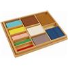 Regoli in Legno con Scatola Colorati Regoli Matematici Pratico per Maestre