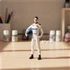 Figurina di Pilota Dipinto a Mano Pilota in Miniatura Dettagliato per