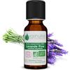 VOSHUILES.COM HUILES ESSENTIELLES & VEGE VOSHUILES - Olio Essenziale di Lavanda Fine Bio - 10ml | 100% Puro e Naturale - HEBBD ed Ecocert